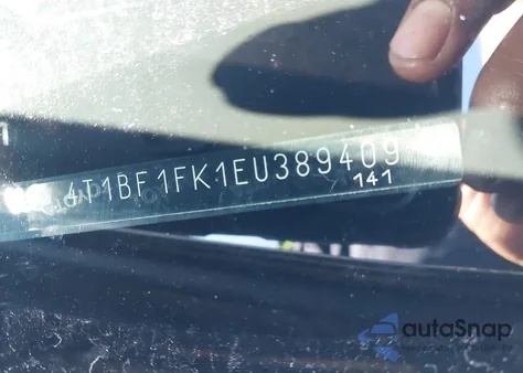 2014 Toyota Camry Le from USA, damaged, VIN 4T1BF1FK1EU389409